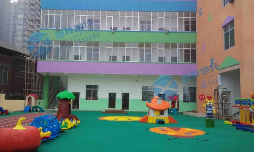 橫縣東方第二幼兒園(PVC+EPDM)